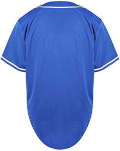Maillot de baseball par sublimation et broderie Vêtements de baseball imprimés à la mode pour adultes personnalisés Maillot de baseball en gros - Product Image 3