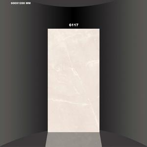 Azulejos de Porcelana Cerámica Blanco Brillante para Piso, 60x120cm - Product Image 1