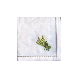 Serviette de broderie Jacquard faite à la main 100% lin usage quotidien pour les occasions de mariage à la maison et au restaurant - Product Image 1