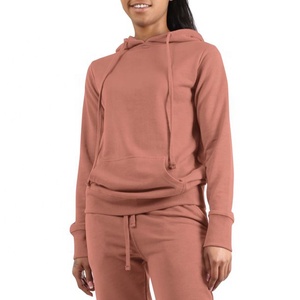 Sweat-shirt à capuche doublé coupe-vent en molleton de coton 360 g/m² pour femme, design personnalisé, écologique, uni, collection Hiver 2026 - Product Image 1