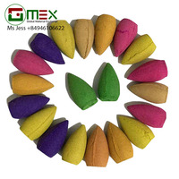 Vietnam kualitas tinggi 100% kayu cendana belakang bunga beraroma kerucut Agarbatti multi-penggunaan ukuran dapat disesuaikan + 84946106622