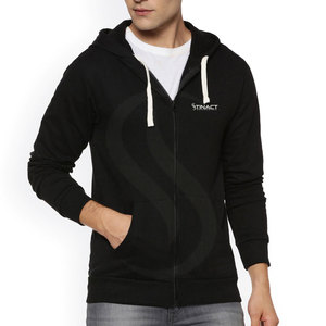 Sudadera con capucha OEM 2024 con cremallera, logotipo personalizado, corte regular, algodón/poliéster, felpa francesa, ecológica, diseño de invierno, corte y confección para hombre - Product Image 1