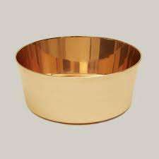 Cuenco de cobre puro, cuenco irrompible con aspecto elegante, pulido de cobre, tamaño personalizado y producto de venta - Product Image 6