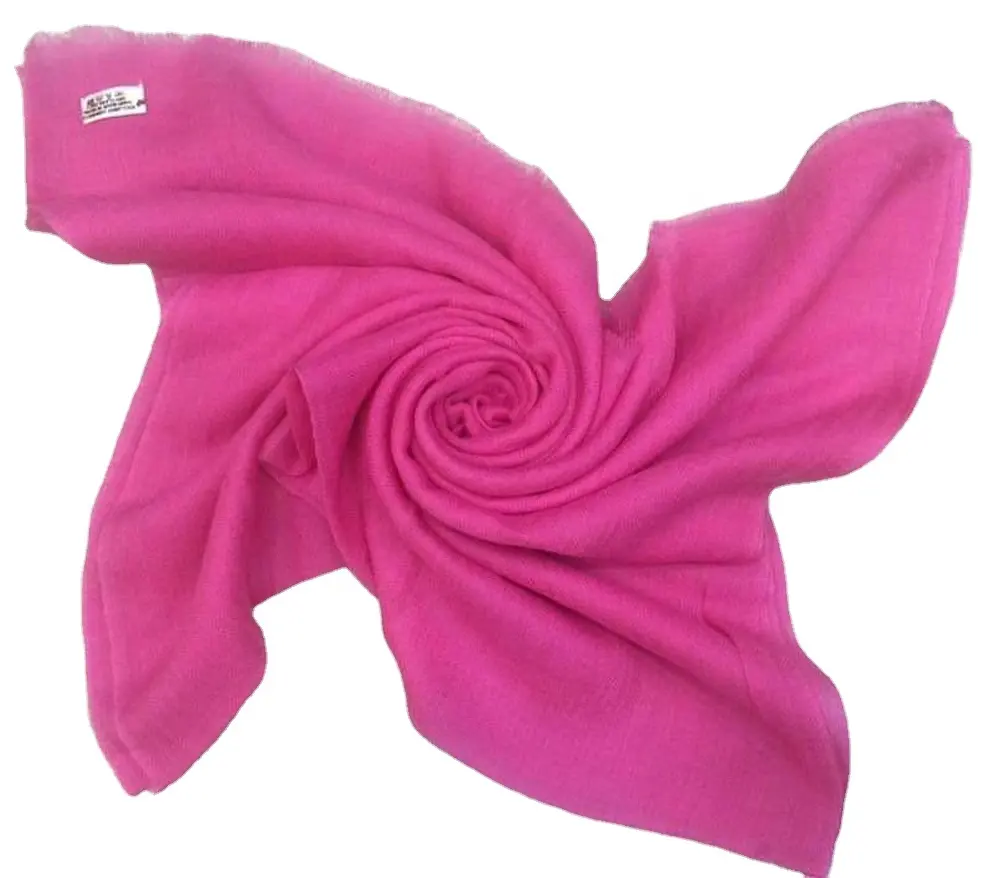 Cashmere Scarf Chiffon Yarn Dyed Twill ScarfためWomen