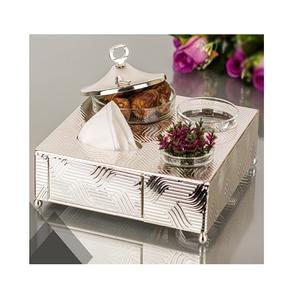 Boîte à bonbons de forme ronde en acrylique de la meilleure qualité avec couvercle en métal boîte à desserts de taille personnalisée au design attrayant à vendre - Product Image 1