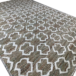 การออกแบบตกแต่งสีที่ดีที่สุดสำหรับการตกแต่งในร่มและกลางแจ้งรูปแบบที่ทันสมัยออกแบบพรมทอมือ - Product Image 2