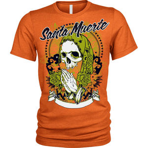 Camiseta de manga corta personalizada para hombre, Impresión de Horror por sublimación 3D, colorida - Product Image 3