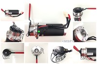 Pièce d'origine Kymco 31300-LHD7-E20 incl. Frein 31350-LAE9-C10 en alliage d'aluminium 100% authentique, ensemble moteur complet pour mini-trottinette Strider