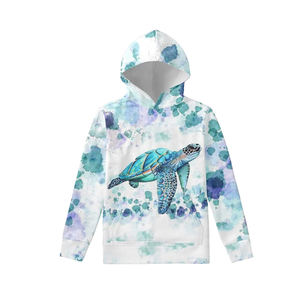 Sudadera con estampado gráfico 3D personalizado para mujer sudaderas con capucha ligeras de Spandex con logotipo frontal tinte colorido para Otoño Invierno - Product Image 6