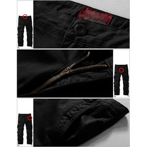 Pantalons de sport pour hommes personnalisés, jogging de fitness, pantalon de course, pantalon de sport, pantalon droit léger décontracté en toile - Product Image 3