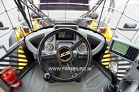 JCB 437 HT 4cx 3cx Tractopelle en excellent état 35 tonnes poids de fonctionnement Bosch Rexroth cylindre hydraulique vente à bas prix