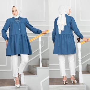 อาบายาคาฟตานเสื้อผ้าอิสลามสำหรับผู้หญิง,เสื้อคลุมกิโมโนสไตล์ดูไบอาหรับมุสลิมแฟชั่นอิสลามชุดเดรสเรียบง่ายคุณภาพสูงจากตุรกีสำหรับฤดูกาลใหม่ - Product Image 4