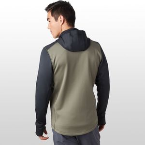 OEM Men's Plus Size Winter <b>Hoodie</b> Oversized Vintage Wash Fleece Quick Dry Knitted <b>Plain</b> Dyed Solid Pattern Custom Logo - Product Image 2