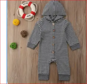 Высококачественная детская одежда, Детский комбинезон из муслиновой марли с индивидуальной упаковкой, Прямая онлайн-Доставка со склада