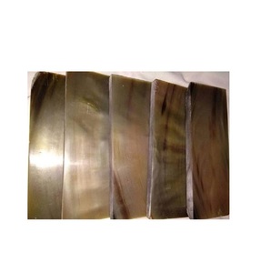 แผ่นเขาควายธรรมชาติ100% มีริ้วสีขาวสำหรับกรอบแว่นตา - Product Image 3