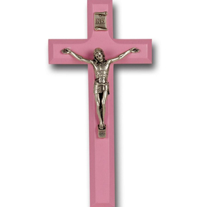 Colgante de pared de Cruz de latón púrpura, suministros de Iglesia, Brassworld, India - Product Image 1
