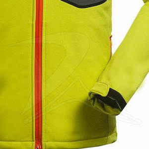 Meilleure vente Veste d'hiver grande taille pour hommes Capuche en cuir chaude et imperméable à coquille souple mince Design imprimé décontracté Laine lavée - Product Image 3