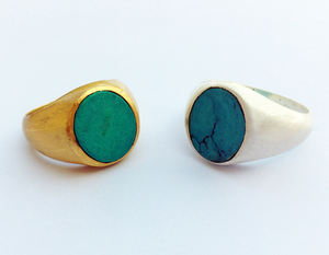 Bagues en pierre précieuse pour hommes, en argent Sterling 925, plaqué or, sur mesure, bon marché, quantité minimale de commande, multiples pierres précieuses, vente en gros - Product Image 4