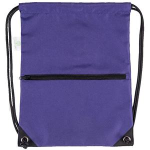 Bolsa deportiva de poliéster impermeable con cordón, Unisex, disponible en varios colores - Product Image 1