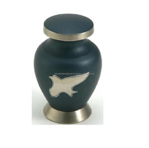 โกศใส่ศพทำจากทองเหลืองขี้เถ้าจากอินเดีย - Product Image 4