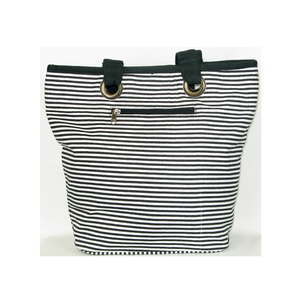 Bolsa de Lona con Diseño de Rayas Cómoda y a Bajo Precio - Product Image 1