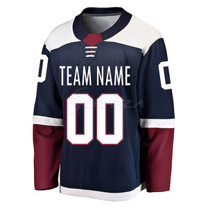 Uniforme de jugadores de hockey sobre hielo de calidad/camisetas de hockey sobre hielo de sublimación para hombres y mujeres - Product Image 3