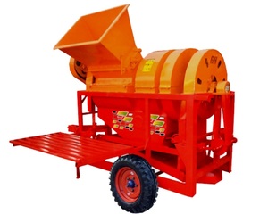 Fully Automatic Small Corn Thresher Multi Function Corn and Paddy Thresher Grain Thrasher Machine Supplier