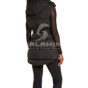 Vente en gros Nouveau blouson hiver sans manches respirant qualité supérieure avec fermeture éclair pour femmes - Product Image 4