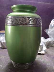 NEW DESIGN HANDICRAFT MEMORIAL URN <b>FUNERAL</b> <b>SUPPLIES</b> Brassworld India - Product Image 3