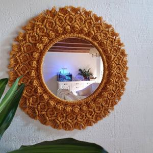 Espejo de Macramé de Alta Calidad - Product Image 1