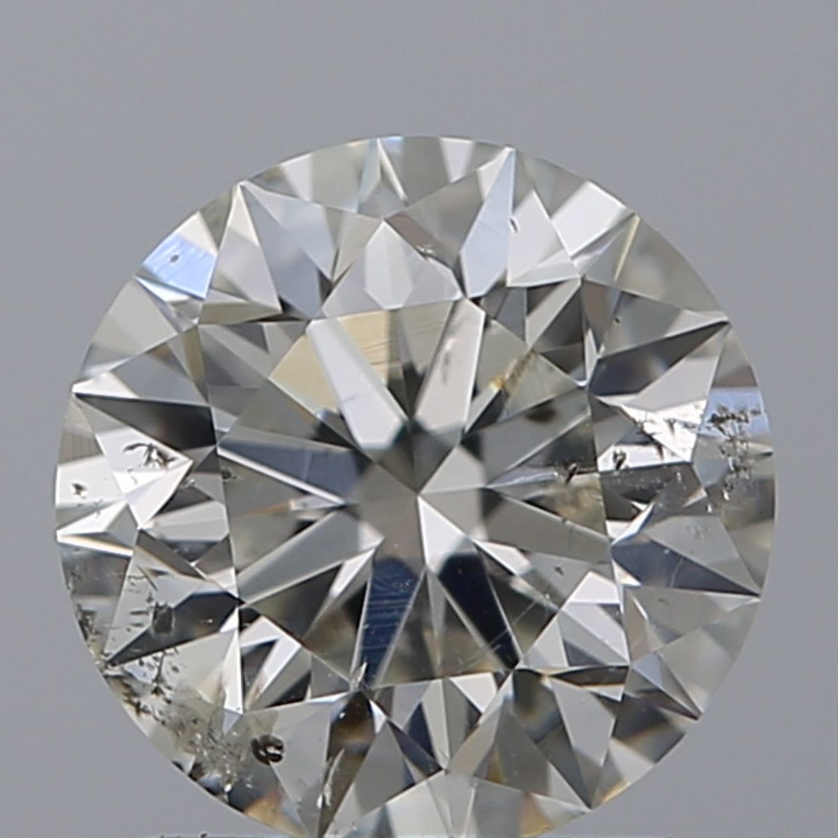 Certified Real Natural Round Cut Diamond I3/ H Color