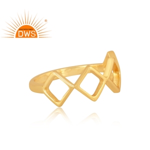 Latest Traditional Design Handmade <b>Cross</b> Band <b>Ring</b> For Women Fashion Jewelry Manufacturer - Product Image 3
