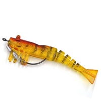 OEM Weiyu – leurre de pêche en forme de crevette en plastique souple, leurre de natation, leurre de pêche au lac, au bar, fabricant