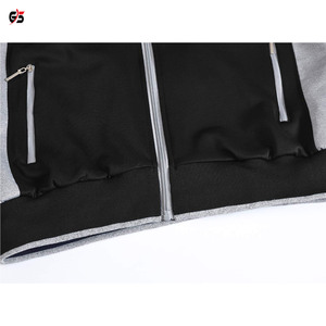 Survêtement de Fitness pour hommes, vêtements de course, Jogging, 100% Polyester, avec fermeture éclair, pantalon de Jogging, Logo personnalisé, Service OEM, nouvelle collection - Product Image 5