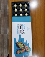 Chocolate con leche de alta calidad y trufas de chocolate negro tan frescas hechas en Vietnam para regalar a la familia