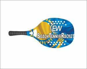 Raquettes de beach tennis personnalisées en carbone et fibre de verre, avec vos logos, combinaisons de couleurs, poids 310-330g, longueur 50cm - Product Image 6