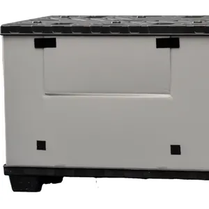 กล่องเก็บพาเลทพลาสติกแบบพับได้,กล่องพาเลทพลาสติก Pp รังผึ้งแบบพับเก็บได้นำกลับมาใช้ใหม่ได้ปี2022