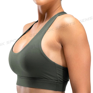 Sujetador deportivo para mujer, conjunto de mallas, Warrior Gym Fitness, traje de Yoga sin costuras, ropa deportiva de Color sólido, venta al por mayor, dos - Product Image 6