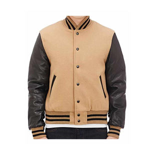 Chaqueta Universitaria de Moda para Hombre, Chaqueta Varsity con Letras, Chaqueta de Béisbol Universitaria para Hombre - Product Image 4