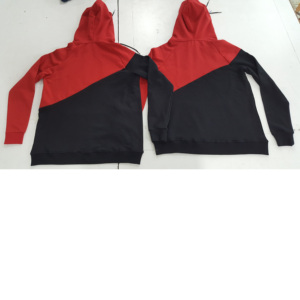 Venta al por mayor sudaderas con capucha de lana de manga larga estampado de Oversize Jersey Sudadera con capucha - Product Image 4