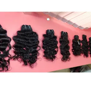 Extensión del pelo de la Virgen Real Remy 100% cabello humano Premium calidad precio al por mayor sin procesar indio 1 pieza
