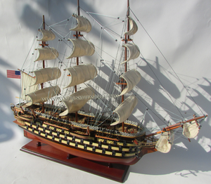 USS-modelo de barco de madera de pendrive, modelo alto de barco/artesanía - Product Image 2
