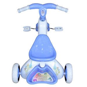 Tricycle en plastique musical à roue souple pour enfants de 1 à 3 ans nouvelle tendance jouet d'équitation à la maison - Product Image 6
