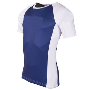 Rashguard de secado rápido para hombres para MMA Sublimación personalizada Protector de manga corta - Product Image 2