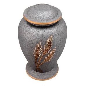 Urne de crémation classique nouveau Design urne artisanale couleur émail nouveau Style cendres pot de stockage luxe salle d'exposition décor affichage votive - Product Image 2