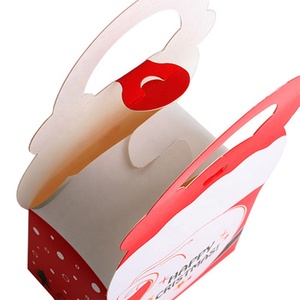 Foldable Paper Packaging <strong>Christmas</strong> <strong>Eve</strong> Gift Box with Embossing &amp; Matt Lamination for <strong>Christmas</strong> Cupcake <strong>Boxes</strong> - Product Image 4