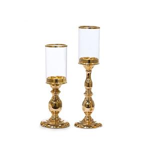 Set Of 3 Different Size <b>Candle</b> <b>Stand</b> Premium Quality Gold Color <b>Candle</b> Holder For Home And Hotel Decor - Product Image 3