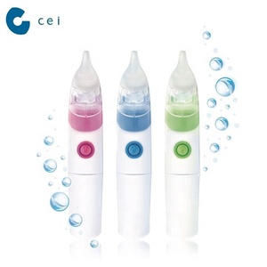 Nuevo resistente al agua aspirador Nasal cómodo bebé nariz limpiador con batería y puntas de silicona - Product Image 4