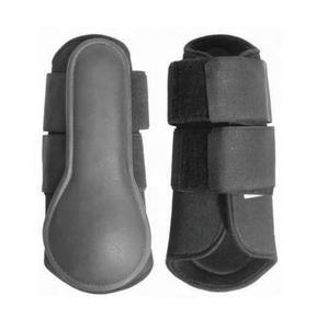 Botas de cepillado de cuero ecuestre cómodas y ajustables disponibles en todos los tamaños y colores personalizados - Product Image 1