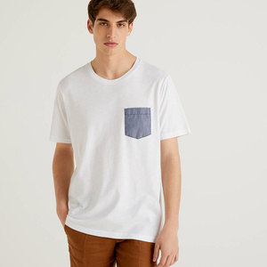T-shirts rayés personnalisés à manches courtes de haute qualité T-Shirt à manches courtes rayé Tuniques Top - Product Image 5